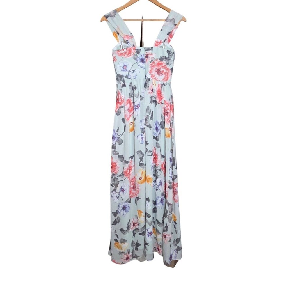 Women's - Lulus Harmonious Love Floral Print Off-the-Shoulder Maxi Dress, Small - Picture 10 of 13